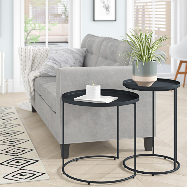 Mercury Row® Higuchi Tray Top C Table Nesting Tables & Reviews Wayfair.ca